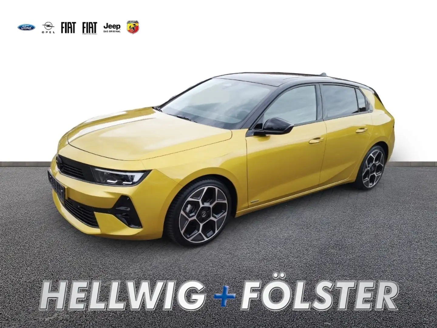Opel Astra L Ultimate HUD Navi Digitales Cockpit 360 Kamera L Geel - 1