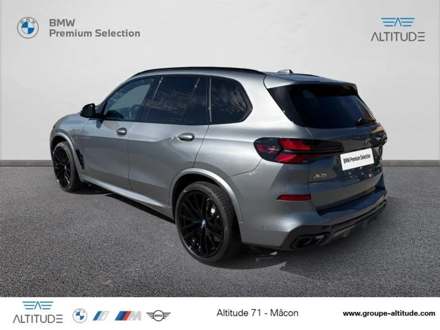 BMW X5 xDrive50e 489ch M Sport Gris - 2