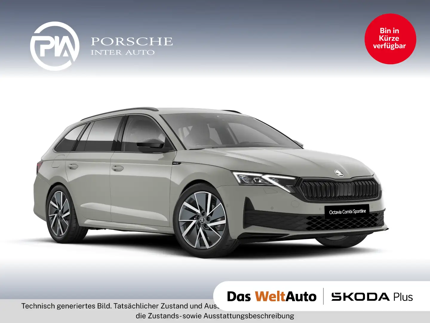 Skoda Octavia Sportline TDI DSG Grau - 1