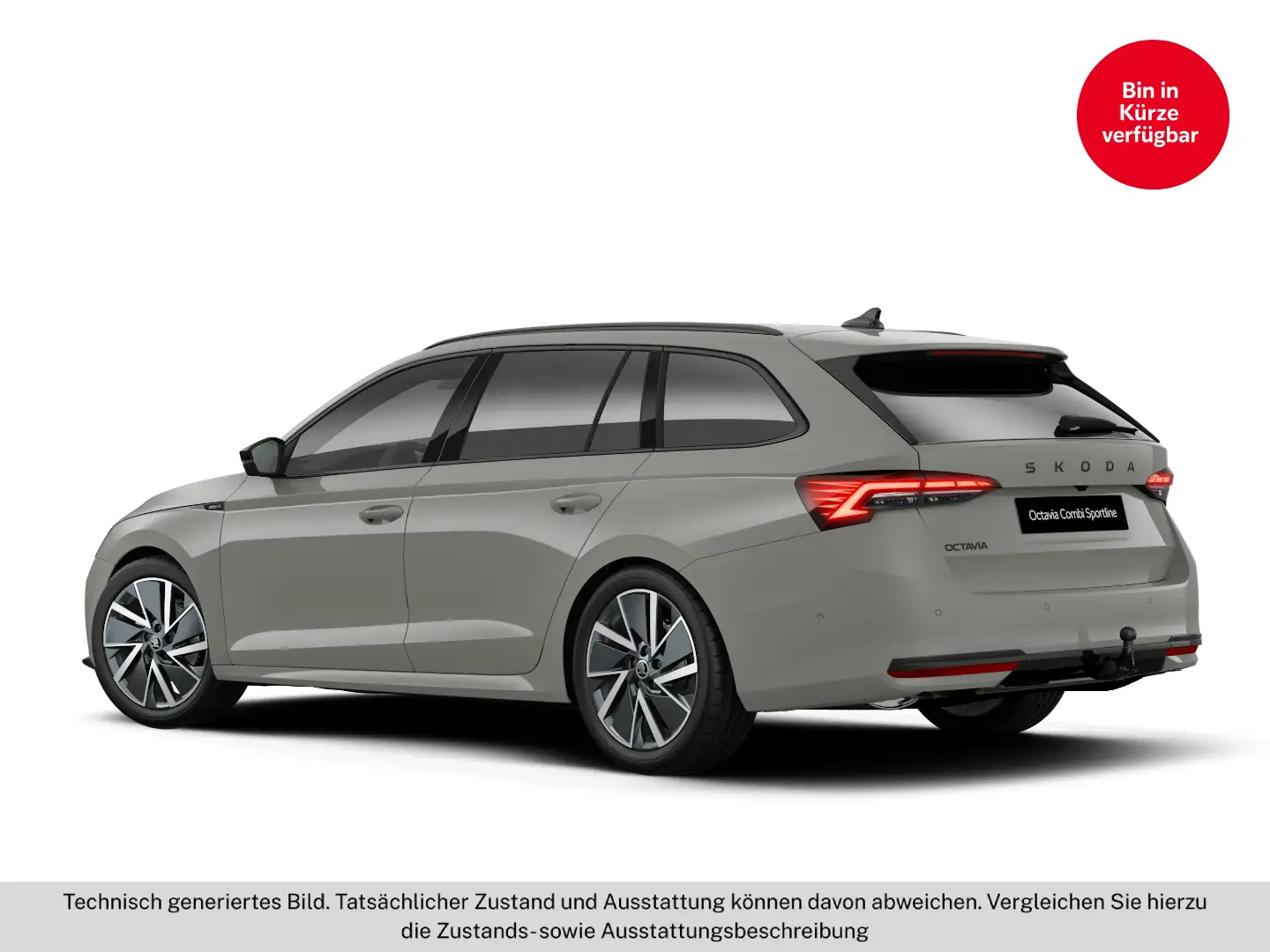Skoda Octavia Sportline TDI DSG Grau - 2