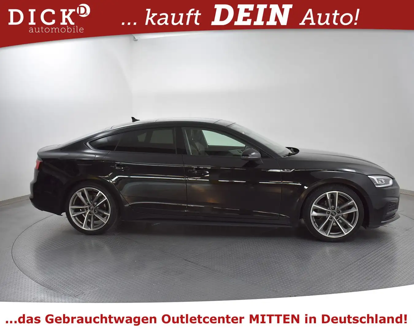 Audi A5 SB 40TFSI S Line Sport PANO+MATR+STHZ+B&O+AHK Black - 2