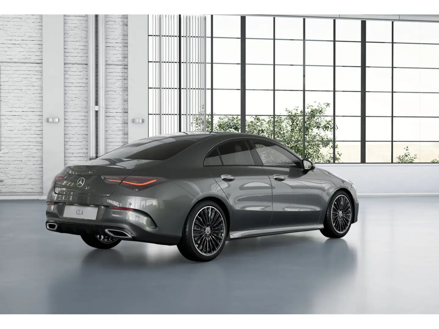 Mercedes-Benz CLA 200 #AMG #STANDHZG #PANO #360° #MULTIBEAM Šedá - 2