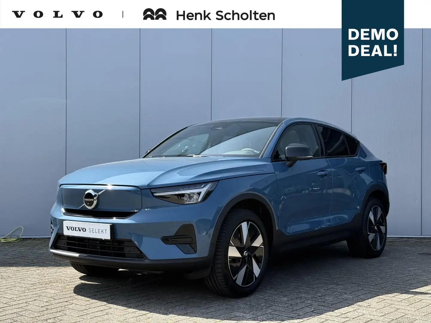 Volvo EC40 Single Motor Extended Range Business Edition 82kWh Blauw - 1