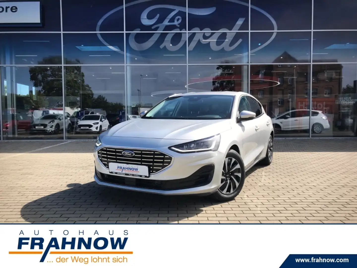 Ford Focus 1.0 EcoBoost MHEV Titanium 5-türig LED NAVI ACC SH Silber - 1