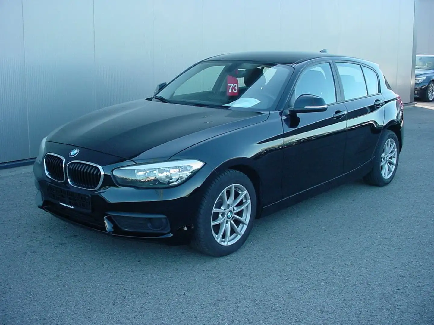 BMW 116 i*Klima*16"Alu*nur 74`KM!!! Schwarz - 1