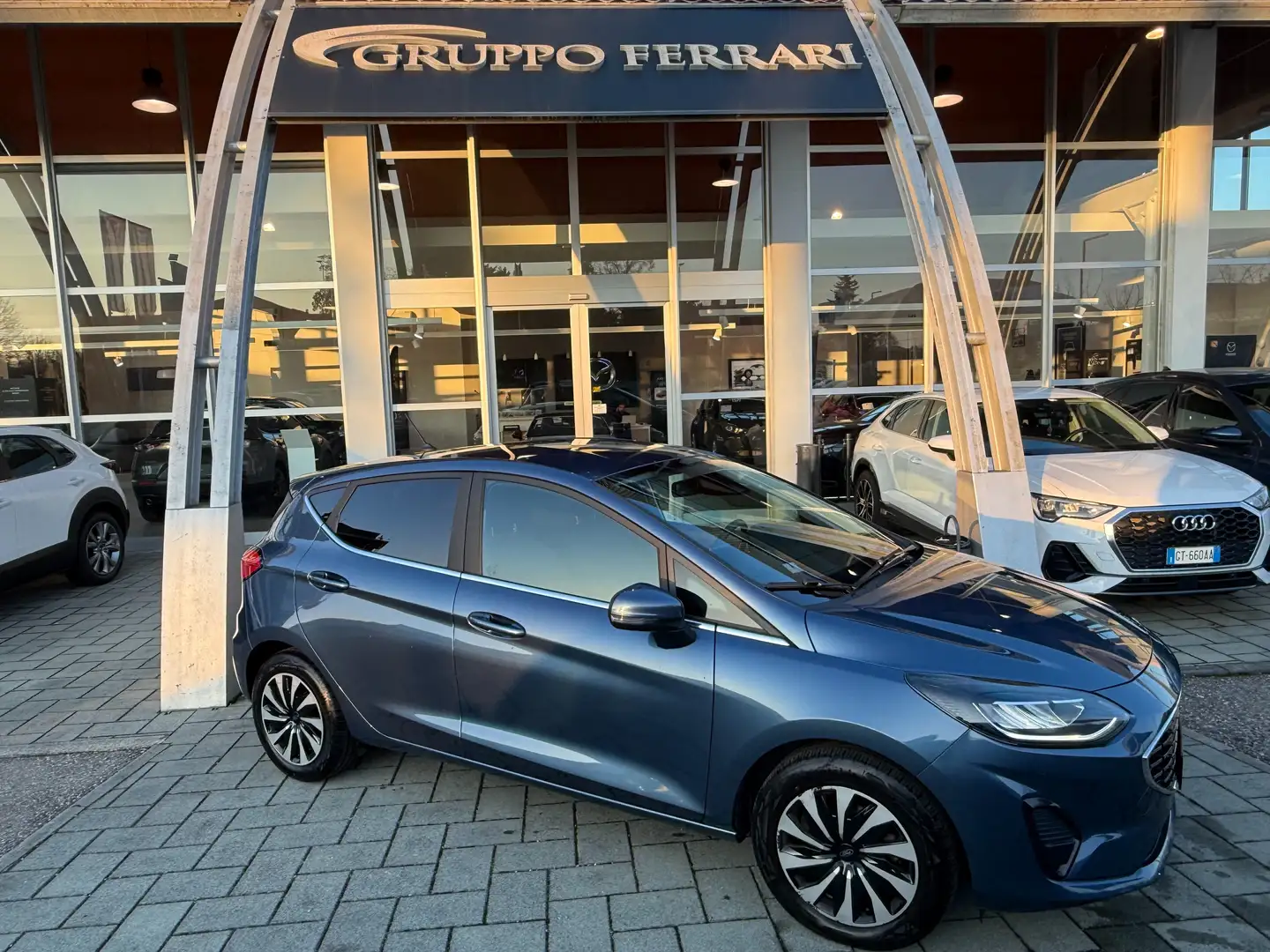 Ford Fiesta 5p 1.1 Titanium Gpl 75cv Bleu - 2
