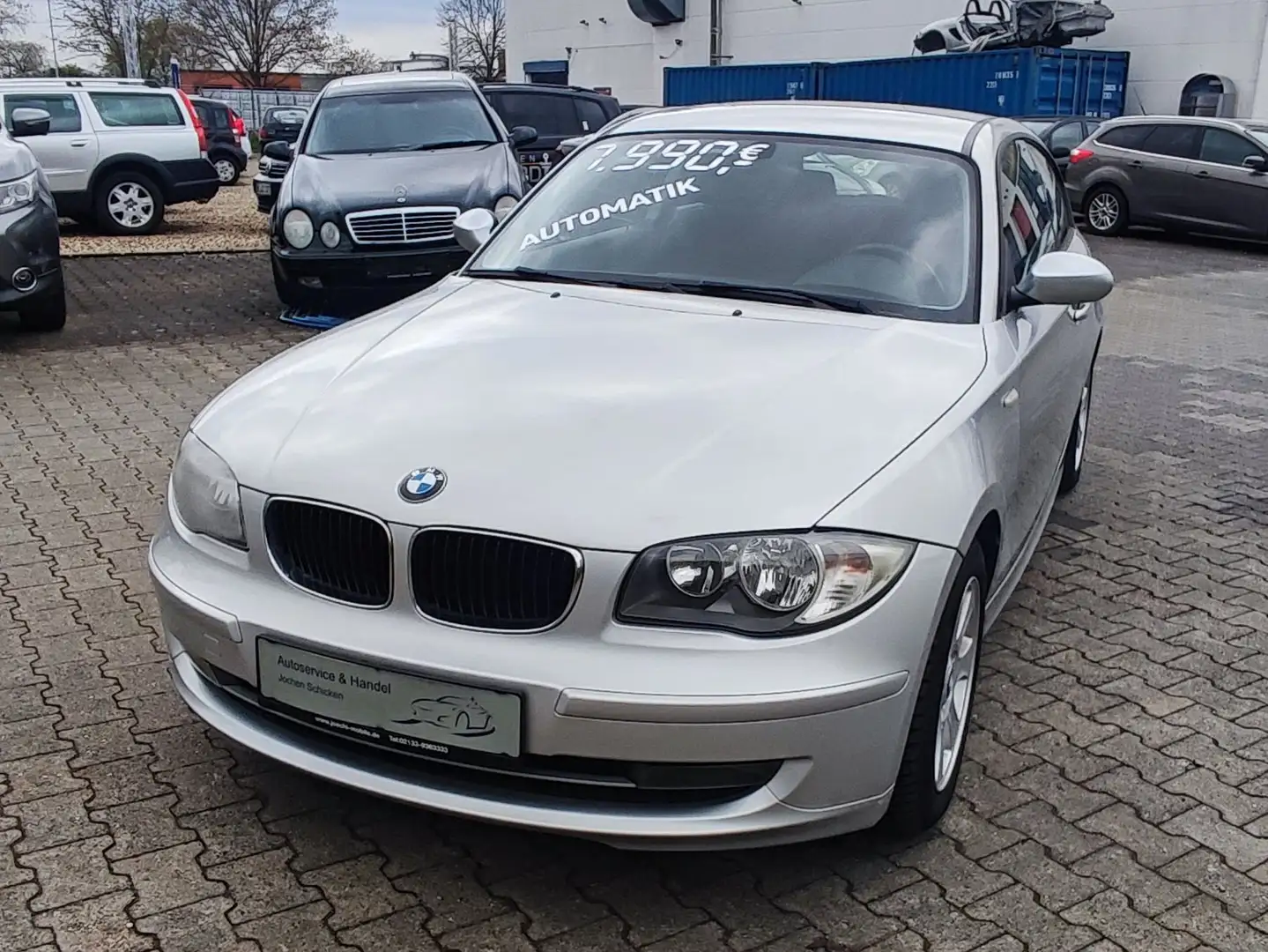 BMW 116 116i  Automatik Allwetter Grau - 2