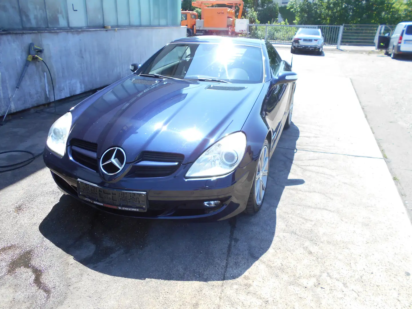 Mercedes-Benz SLK 200 SLK 200 Kompressor (171.442) Bleu - 1