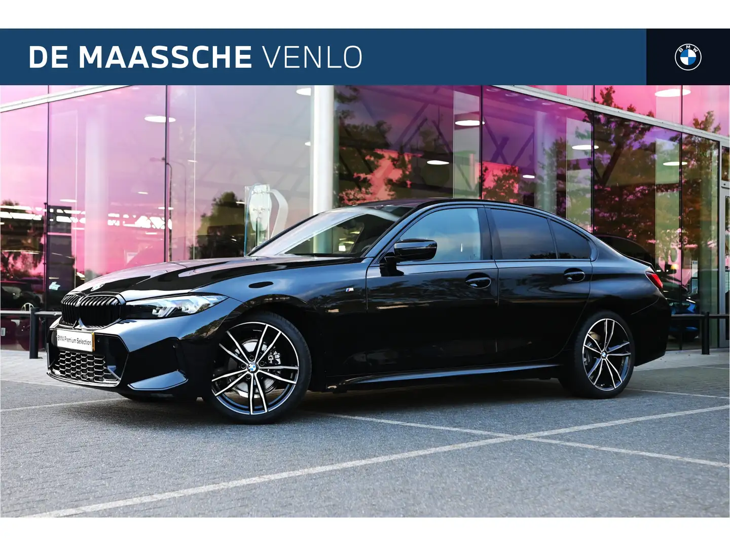 BMW 318 3 Serie 318i M Sport Automaat / Schuif-kanteldak / Noir - 1