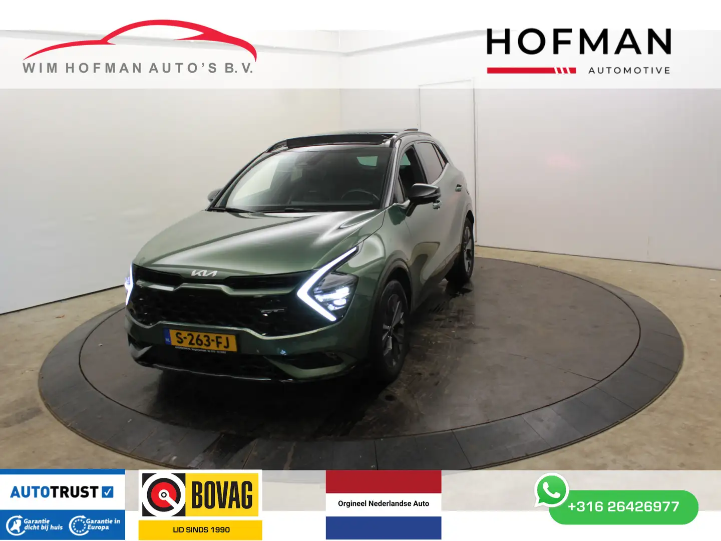 Kia Sportage 1.6 T-GDi Hybrid GT-PlusLine 360° Cam Pano Trekh V Vert - 1