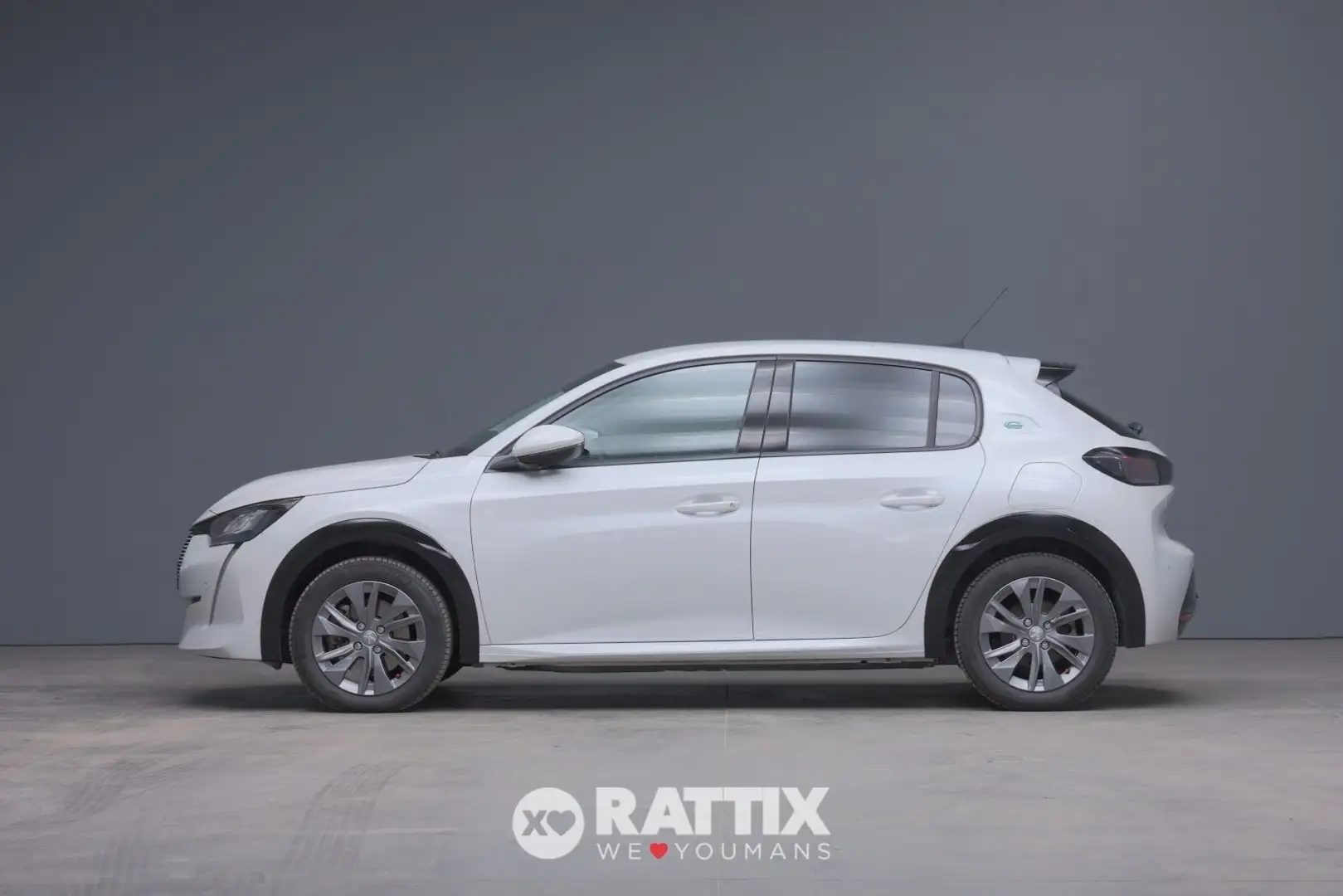Peugeot e-208 motore elettrico 100kW Allure Bianco - 2