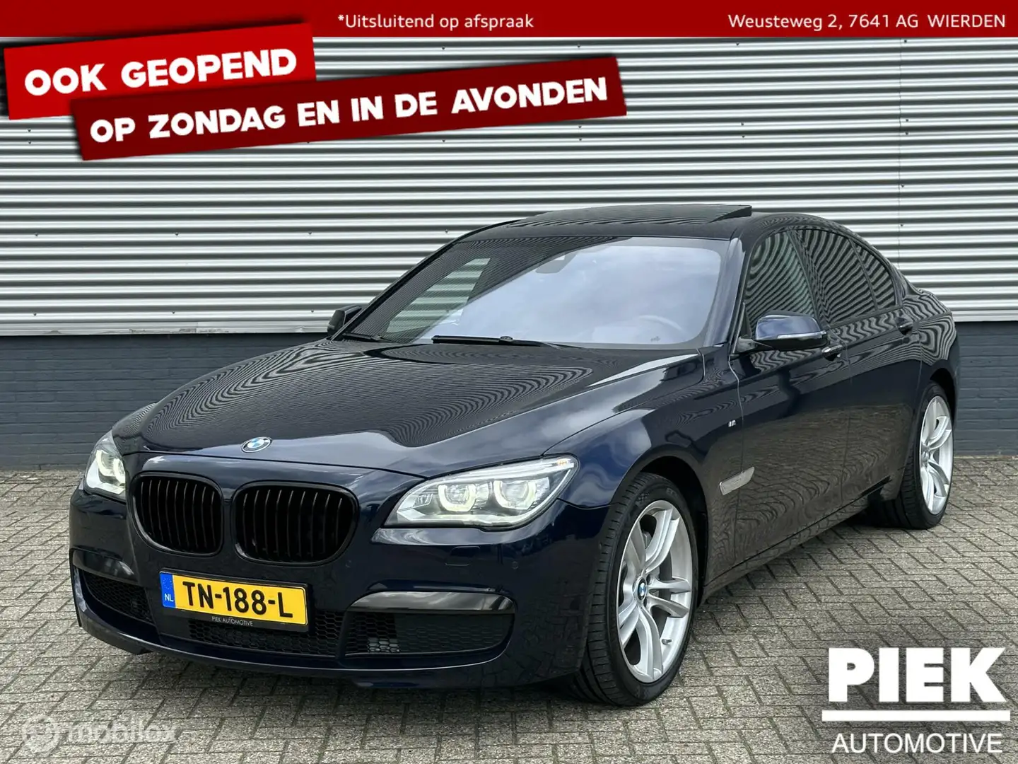 BMW 750 7-serie 750d xDrive Individual Edition M-PAKKET Kék - 1