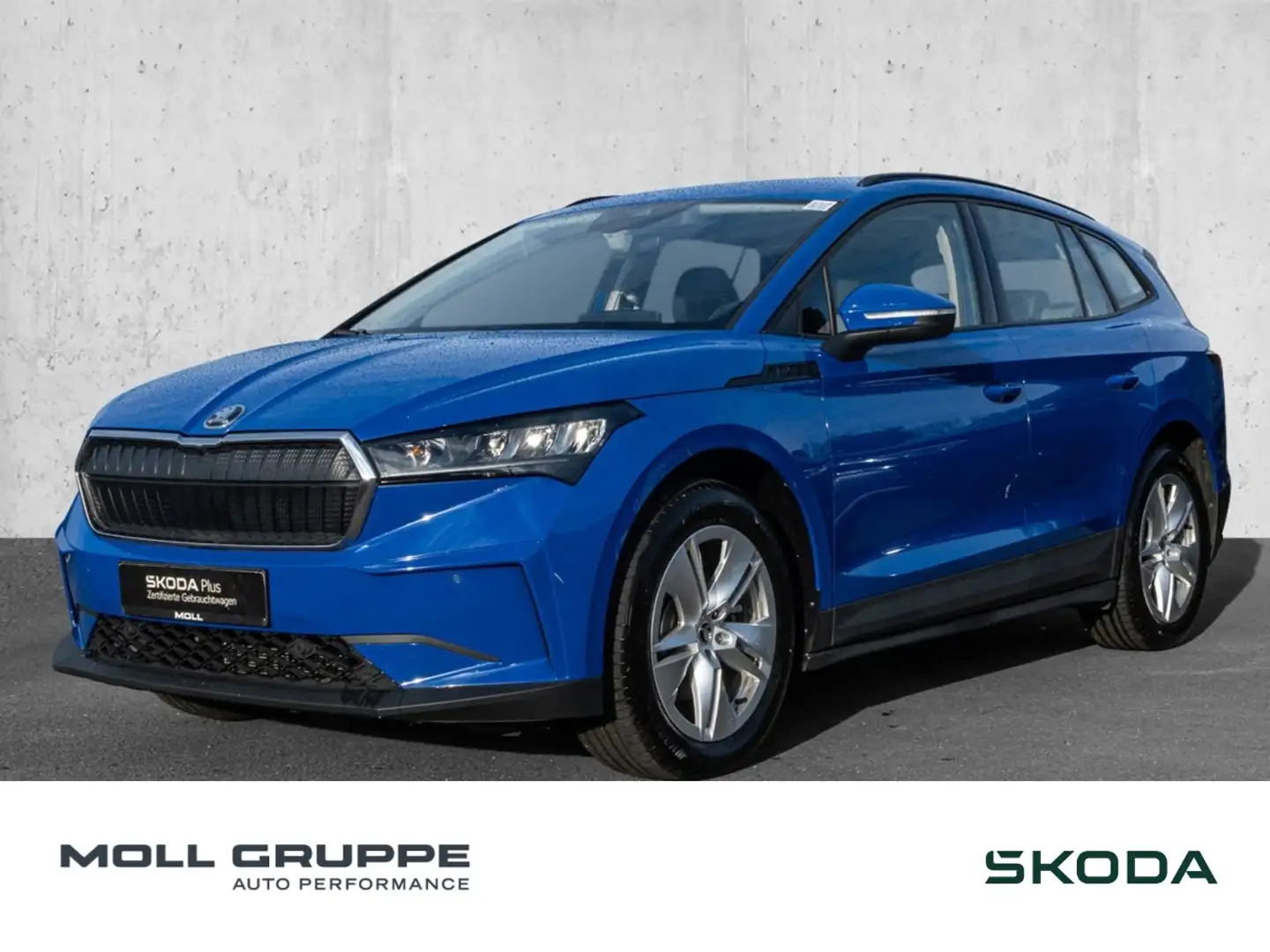 Skoda Enyaq 50 iV Blau - 1