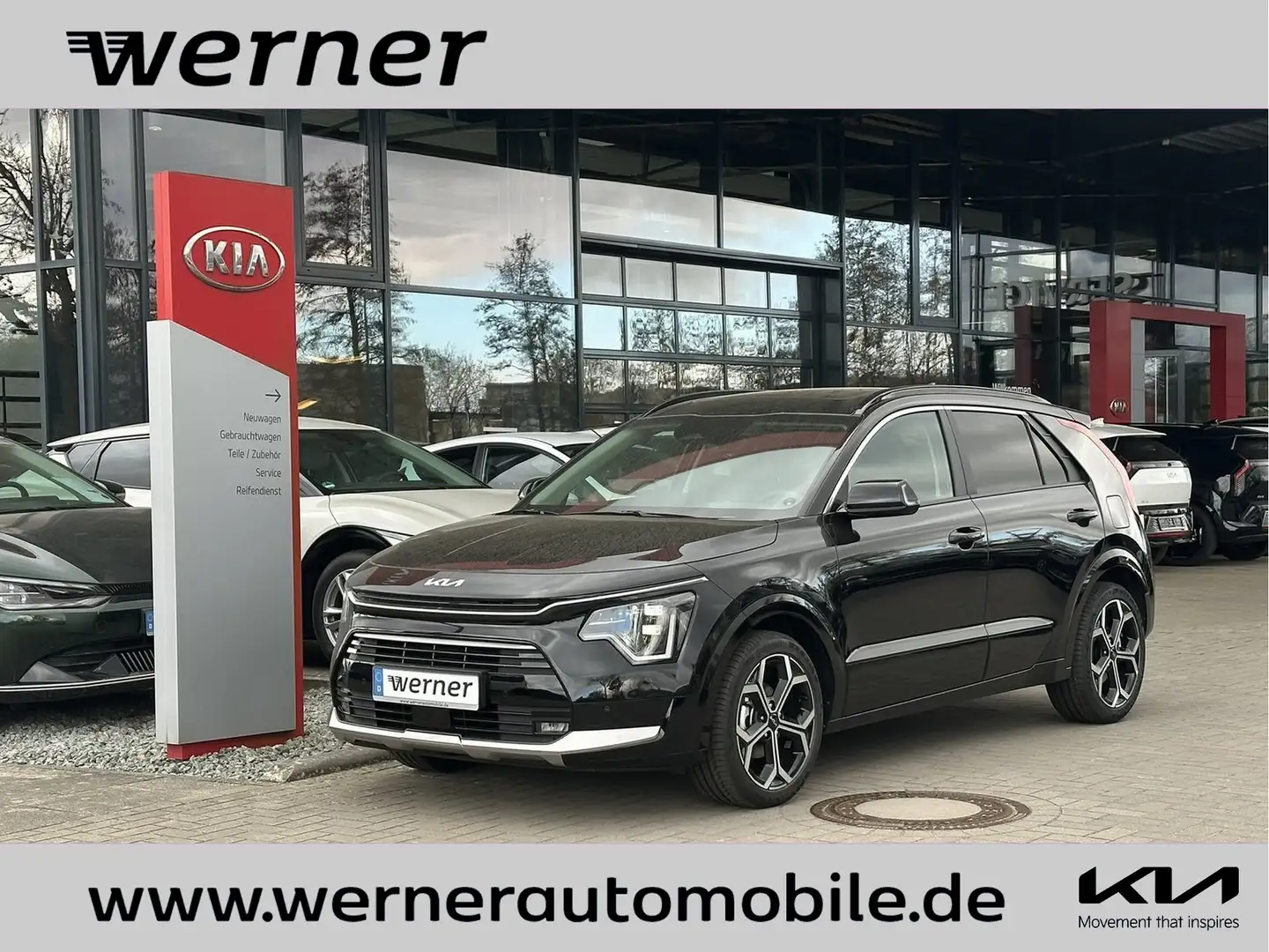 Kia Niro 1.6 HEV Spirit DCT TECHNO/GD/RELAX Schwarz - 1