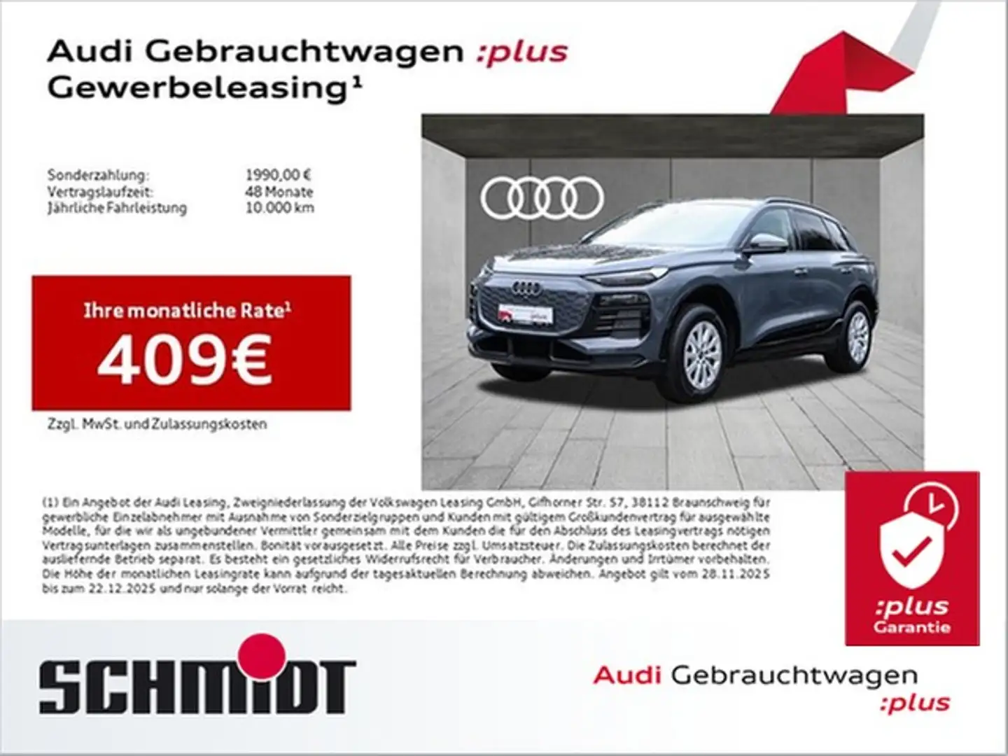 Audi Q6 e-tron Advanced LED+ Techpaket Kamera SHZ LM19 Gris - 1