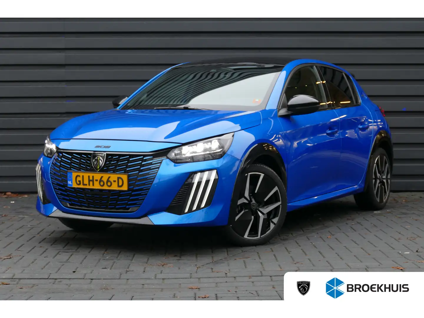 Peugeot 208 HYBRID 100PK 5-DRS GT AUTOMAAT / NAVI / CLIMA / PD Blau - 1