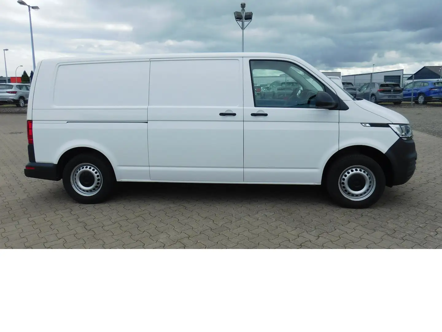 Volkswagen T6.1 Transporter Abt e- Kasten Elektro Lang Weiß - 2