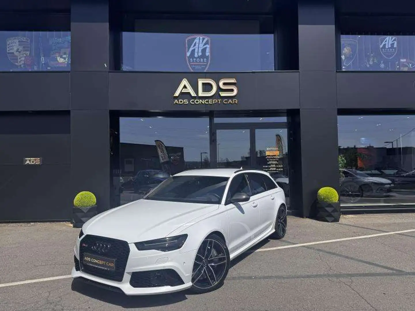 Audi RS6 Performance Exclusive Full+ Blanc - 1