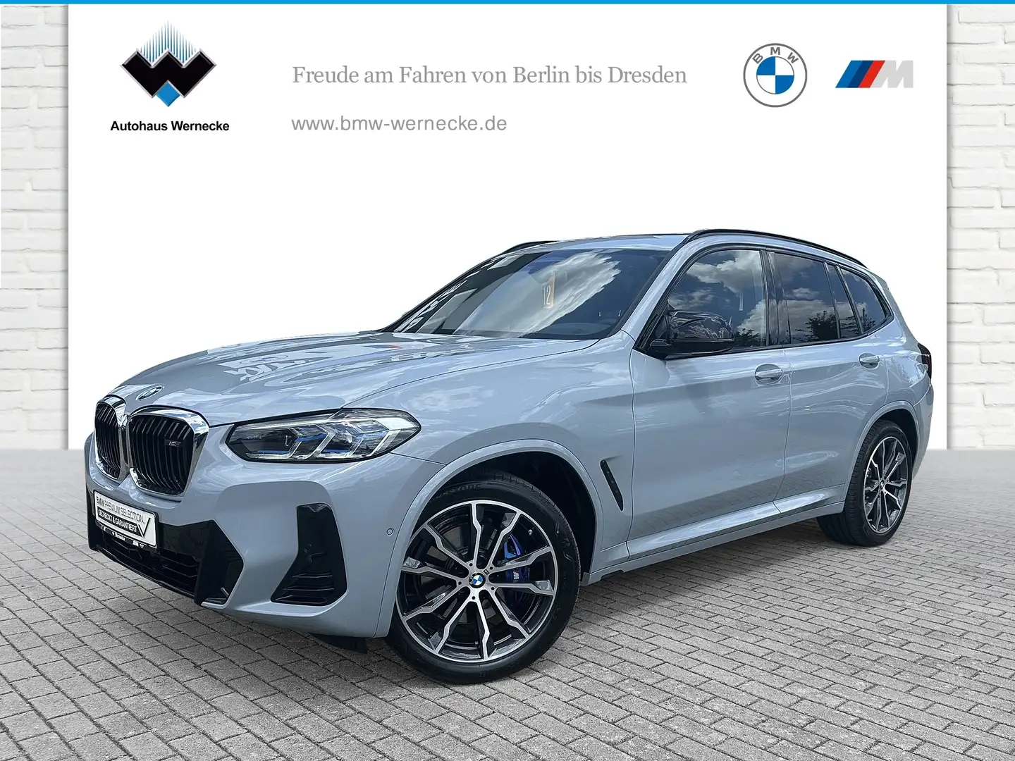 BMW X3 M 40i ZA Head-Up HiFi DAB WLAN Pano.Dach Shz Gris - 1