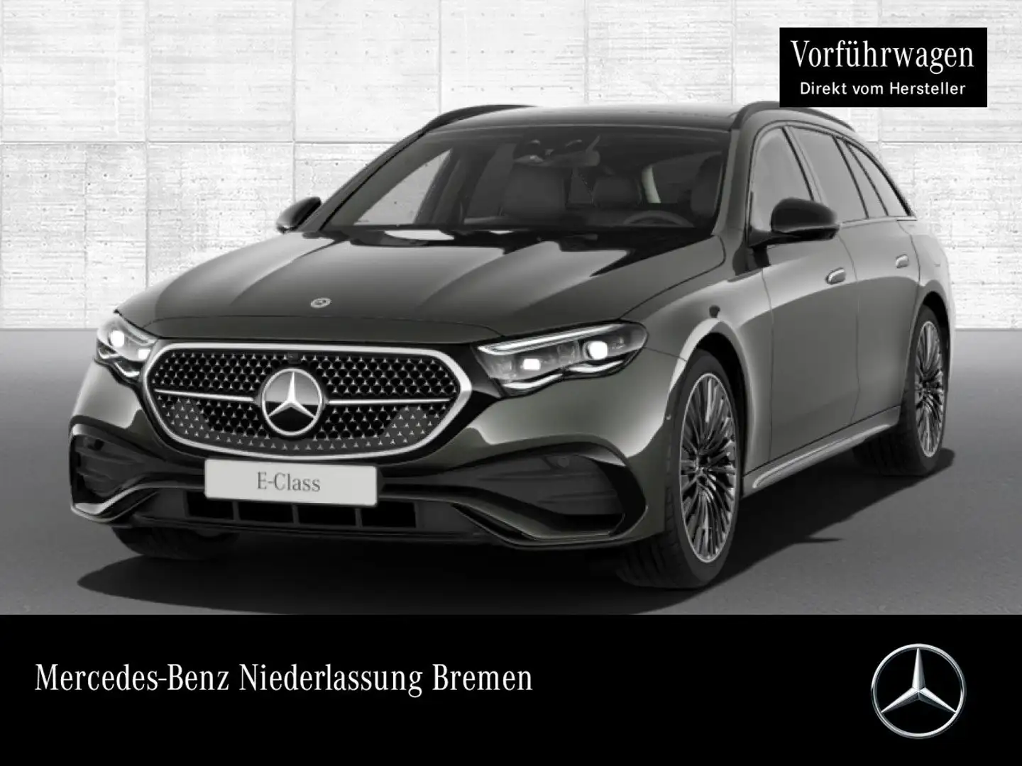 Mercedes-Benz E 300 e T AMG Fahrass Airmat Pano Burmester Distr. Gris - 1