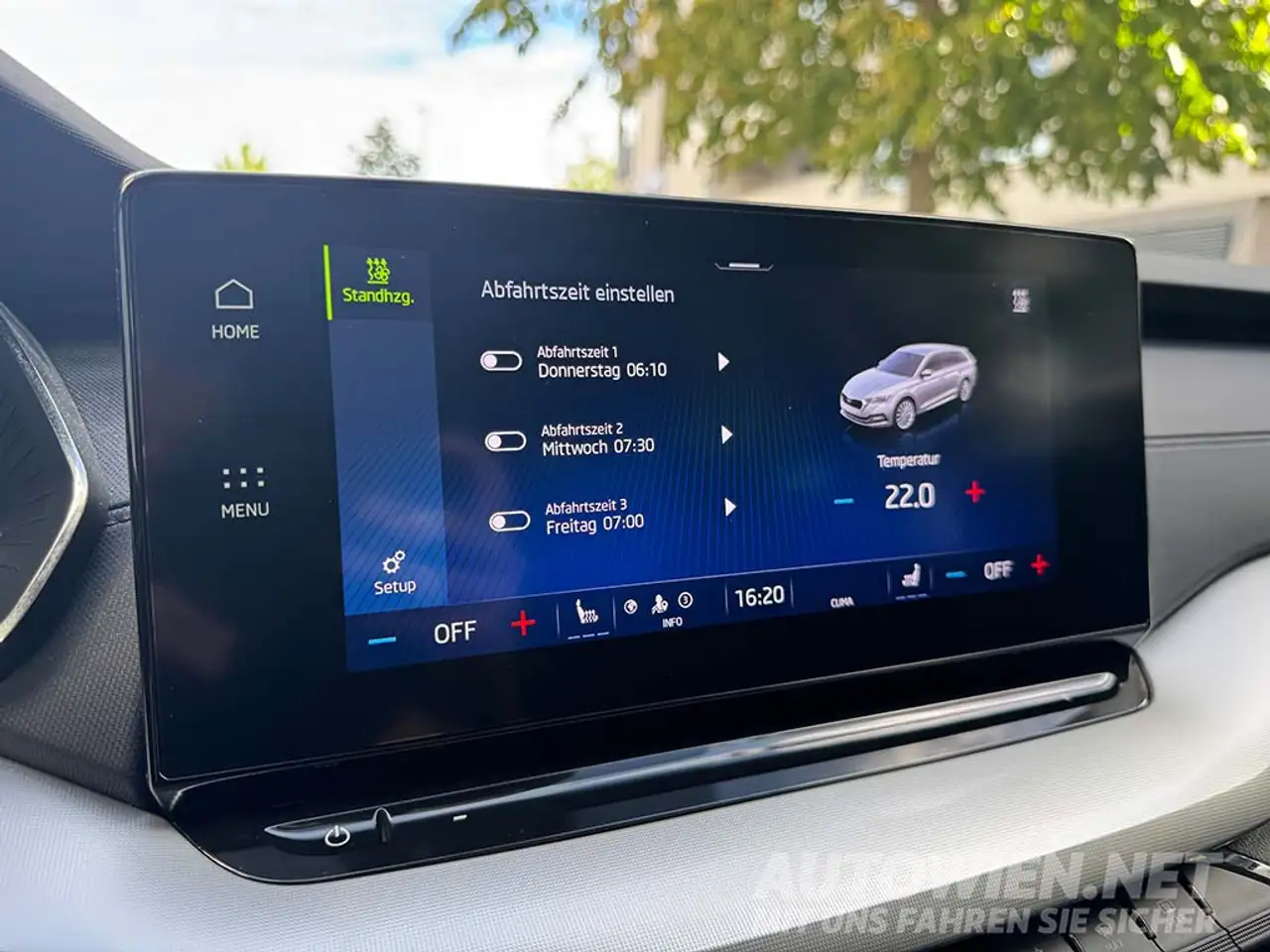 Skoda Octavia 2,0 TDI DSG ALLRAD VIRTUAL STANDHEIZUNG ANHÄNGERKUPPLUNG, миниатюра 9