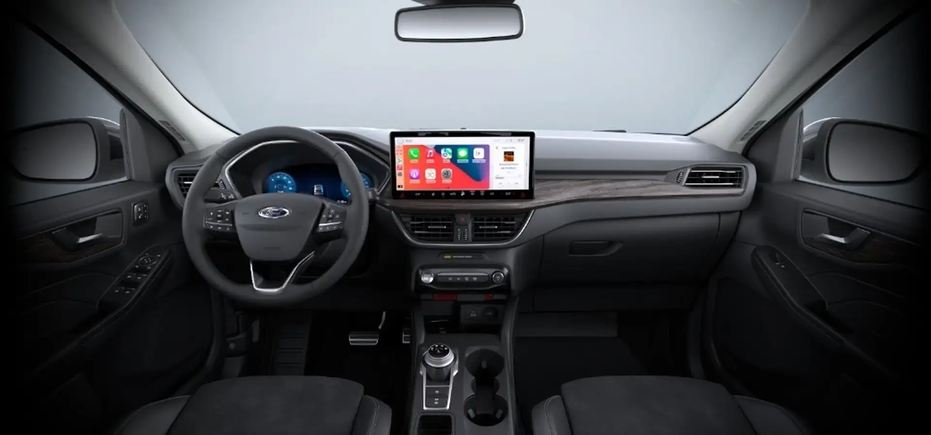 Ford Kuga 2.5 PHEV Active X 243 PK | Trekhaak | Pano | Matri Blauw - 2