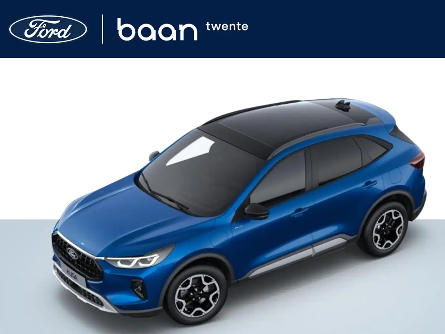 Ford Kuga 2.5 PHEV Active X 243 PK | Trekhaak | Pano | Matri Blauw - 1