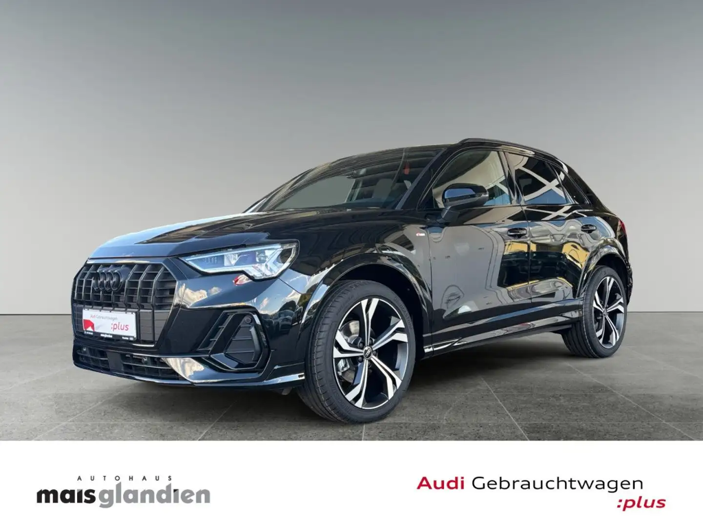 Audi Q3 35 TDI 2x S line AHK LED Navi+ Bluetooth Klima Schwarz - 1