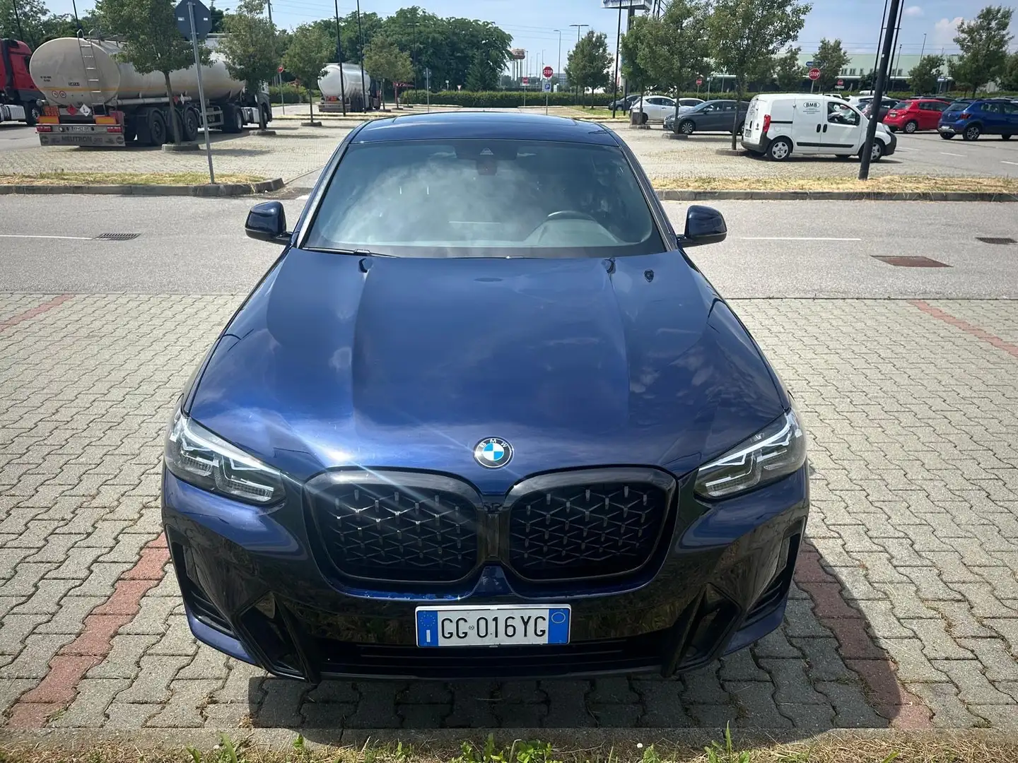 BMW X4 xdrive20d Msport auto my19 Blu/Azzurro - 2