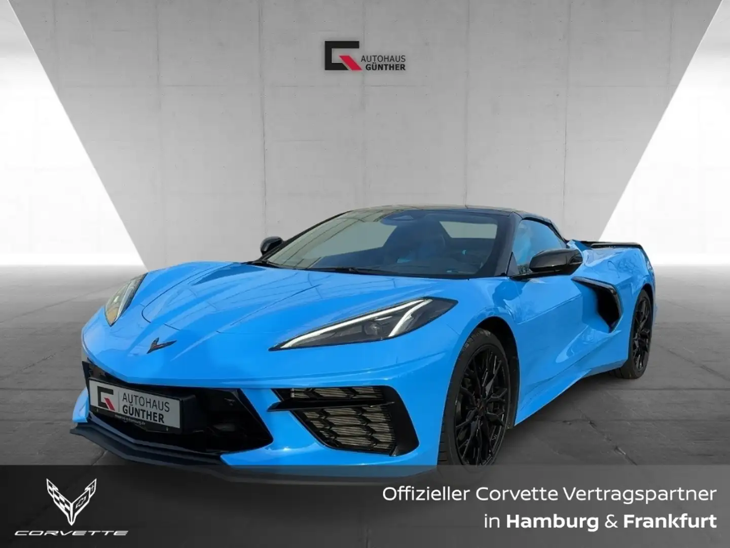 Corvette C8 Convertible 6.2 V8 3LT Z51 EU-Vers. CARBON - FULL Azul - 1