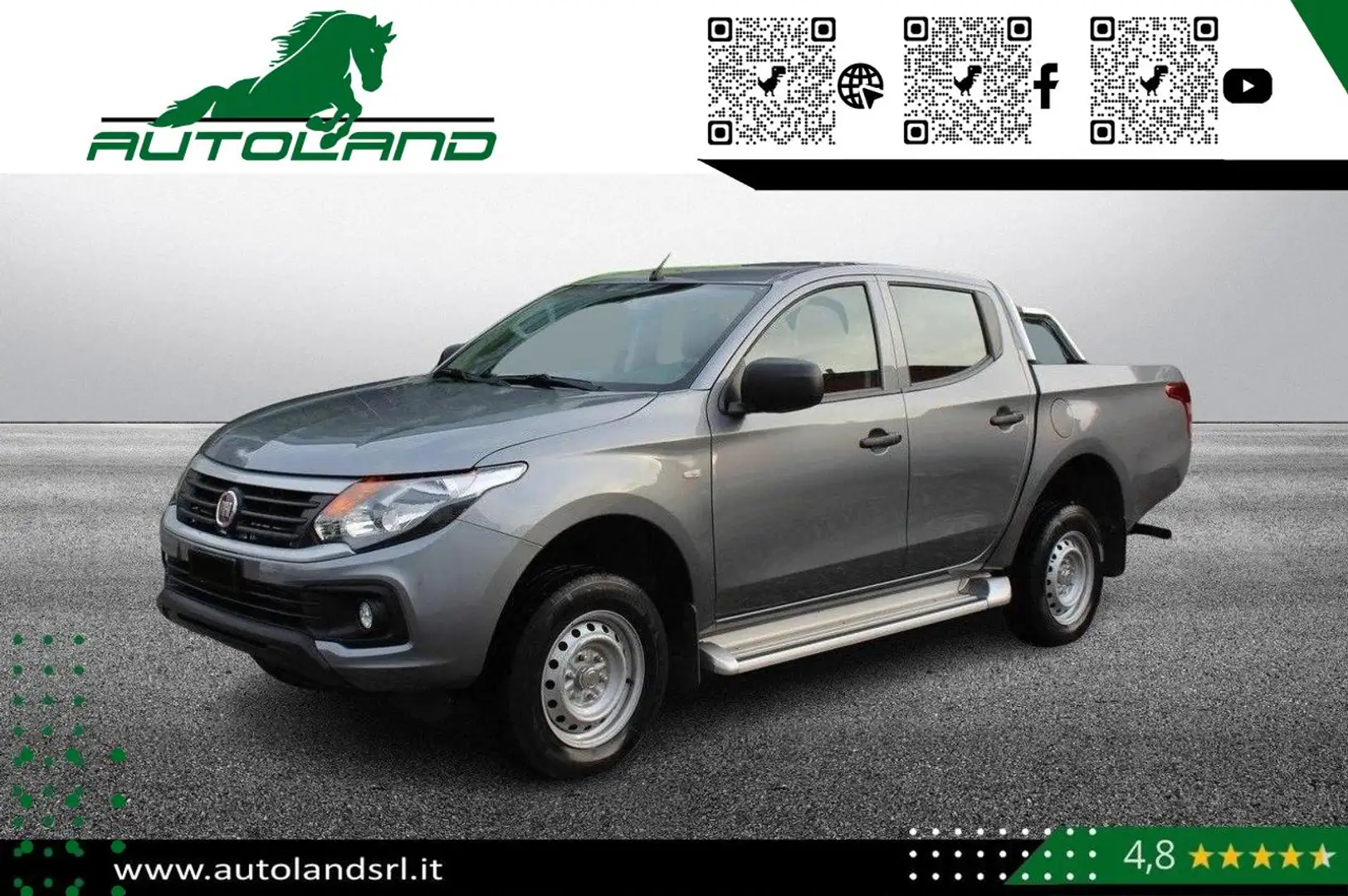 Mitsubishi L200 2.4d 150CV4x4 Doppia Cabina SX S&S Grigio - 1
