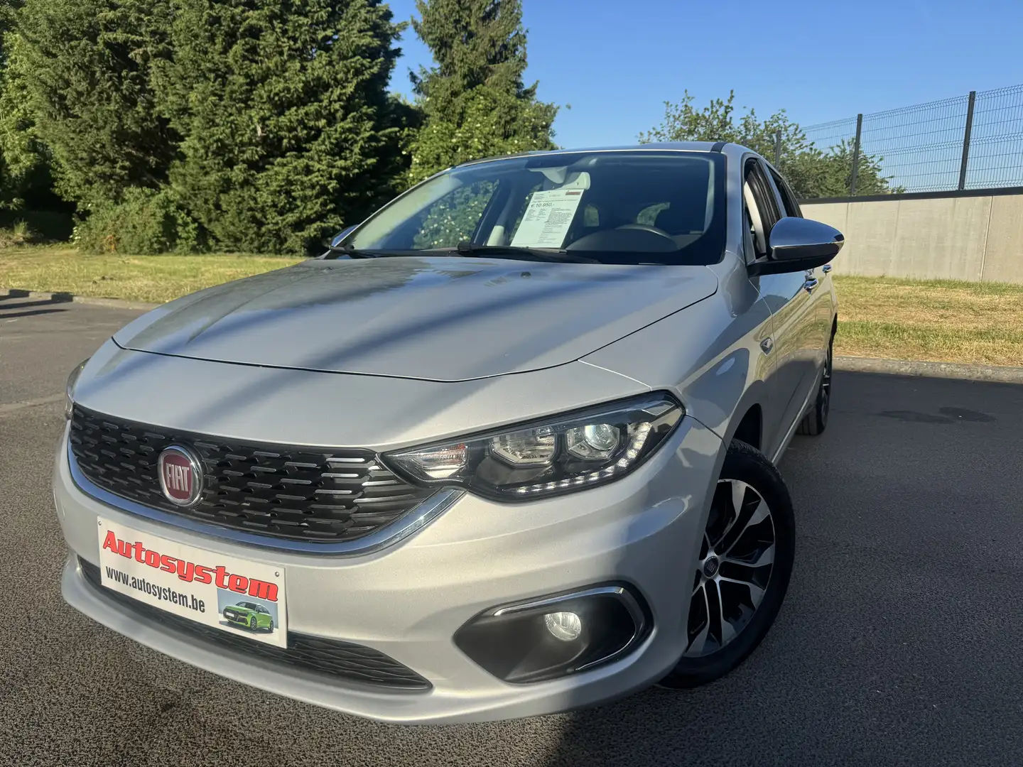 Fiat Tipo 1.3 MultiJet Mirror S*Garantie de 1an*Carpass* Grijs - 1