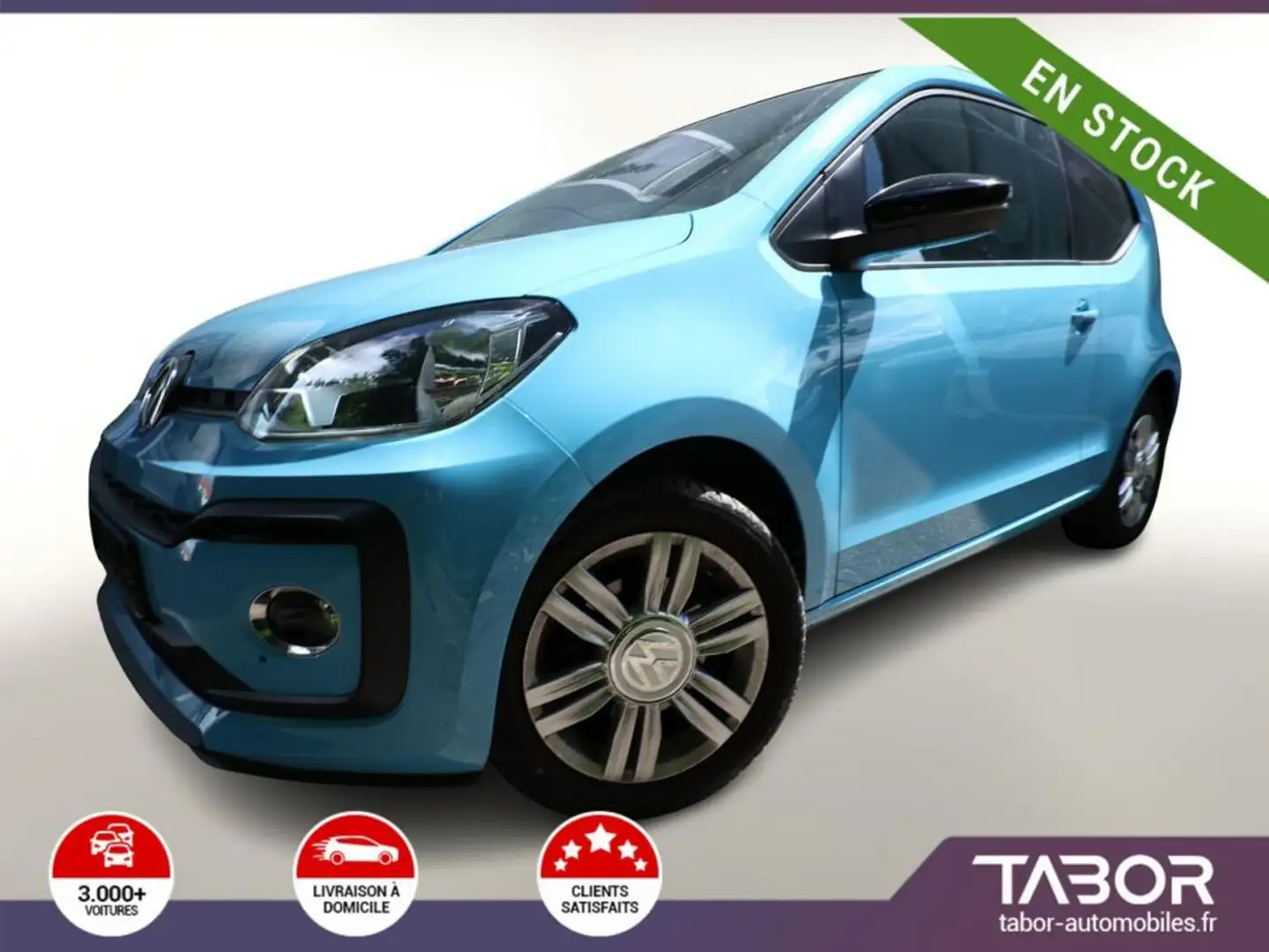 Volkswagen up! 1.0 TSI 90 high up! DriveP+ PDC Azul - 1