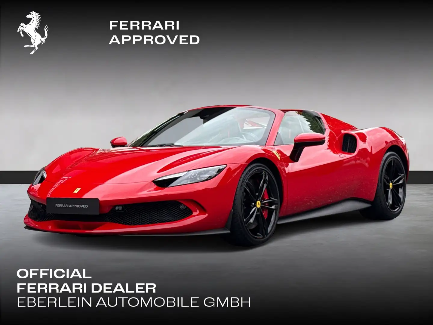 Ferrari 296 GTS *Embleme*Navi*PDC*Klima*Leder* Rot - 1