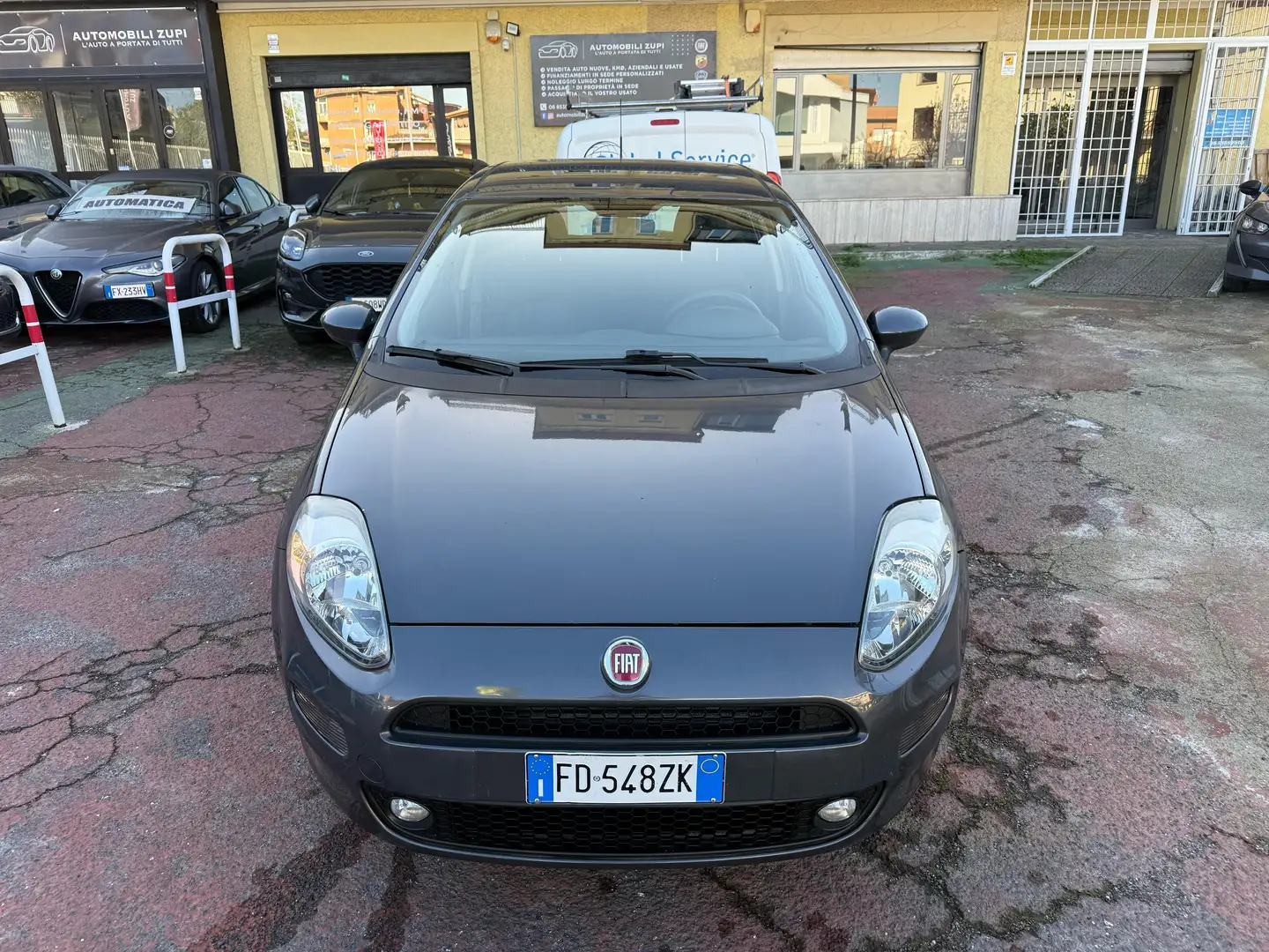 Fiat Punto 5p 1.2 Lounge  * OK NEOPATENTATI Grijs - 2