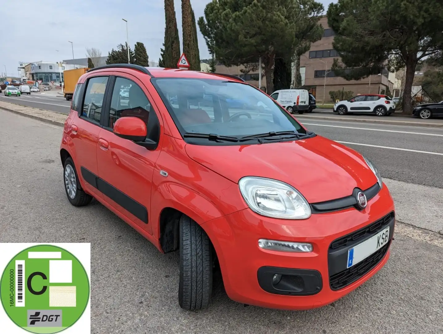 Fiat Panda 1.2 Lounge Rojo - 1