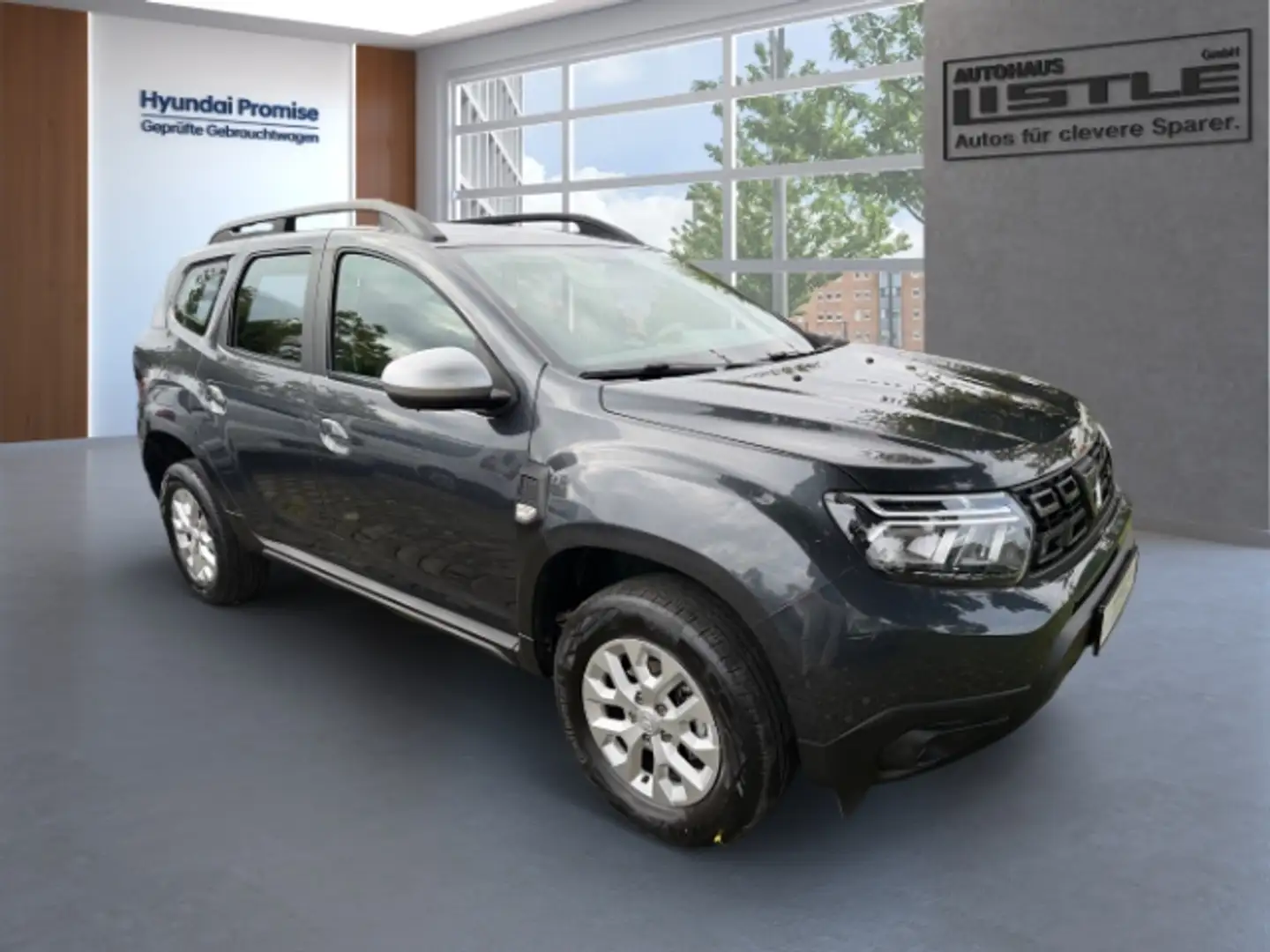 Dacia Duster Comfort TCe 130 2WD SHZ DAB Temp PDC Berganfahrass Gris - 2
