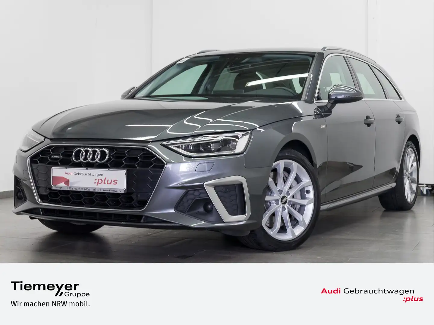 Audi A4 50 TDI Q S LINE KAMERA MATRIX NAVI LM18 Grau - 1