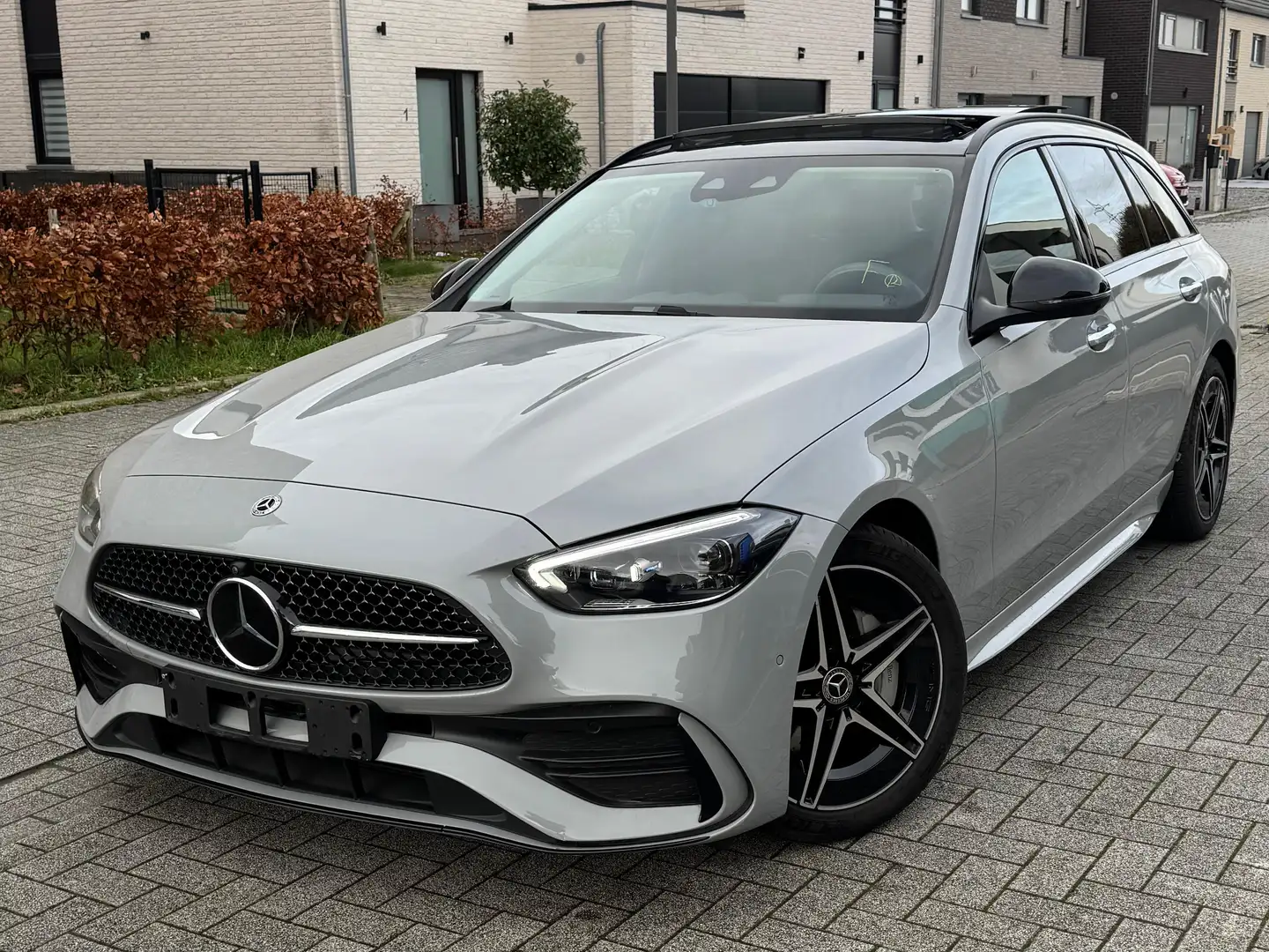 Mercedes-Benz C 200 AMG Line - toit ouvrant - garantie 12 mois Grijs - 1