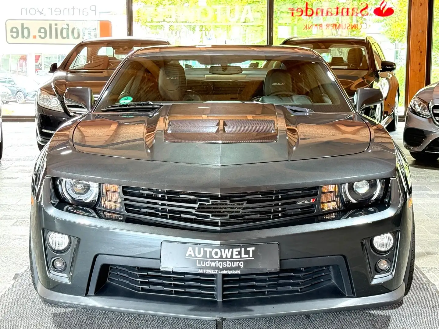 Chevrolet Camaro ZL1 6.2 V8 Kompressor Deutsch-2.Hand Gris - 2
