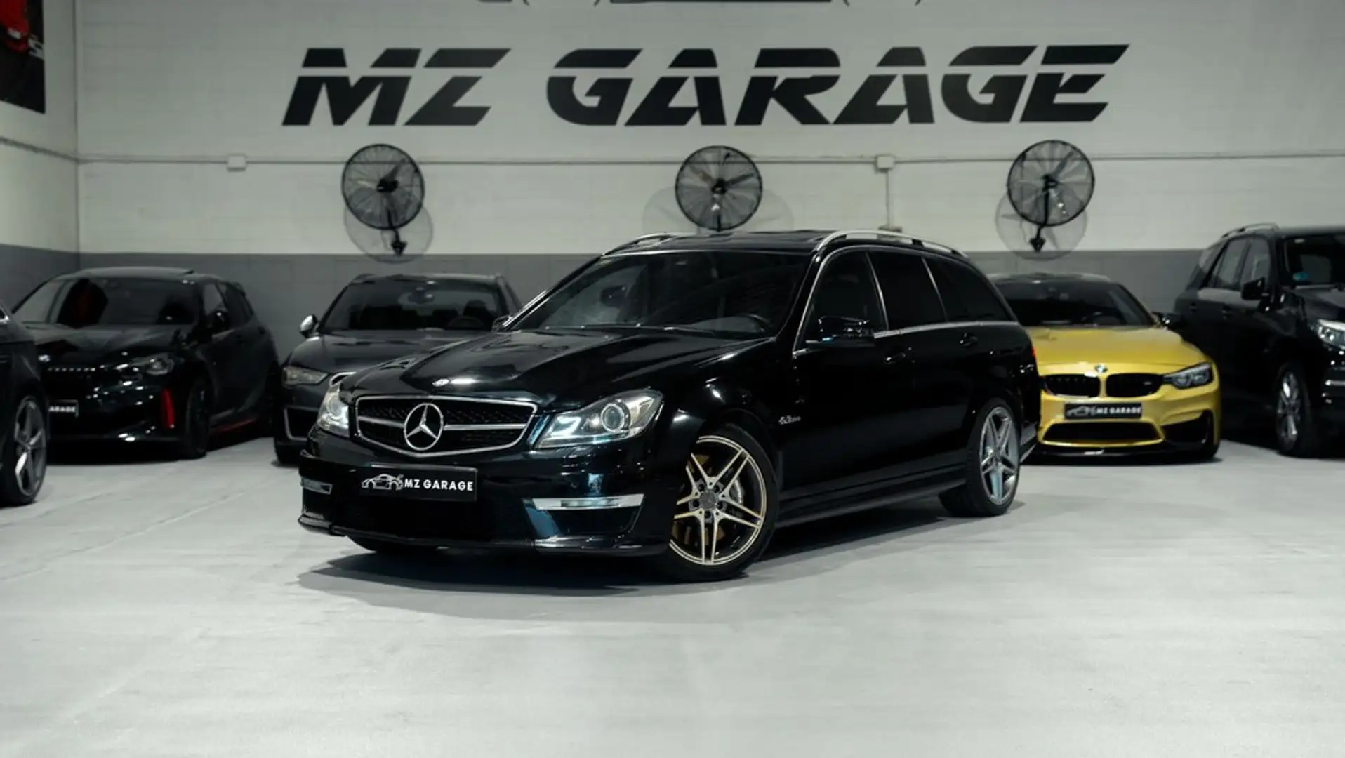 Mercedes-Benz C 63 AMG Estate Negru - 1