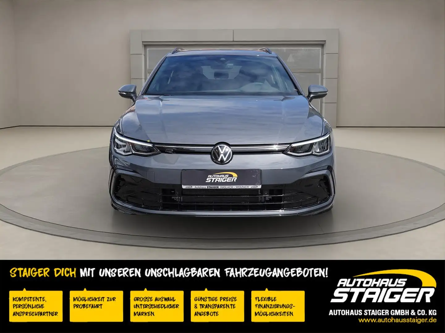 Volkswagen Golf Variant R-Line+ACC+Sitzheizung+Kamera+AHK+ Gris - 2
