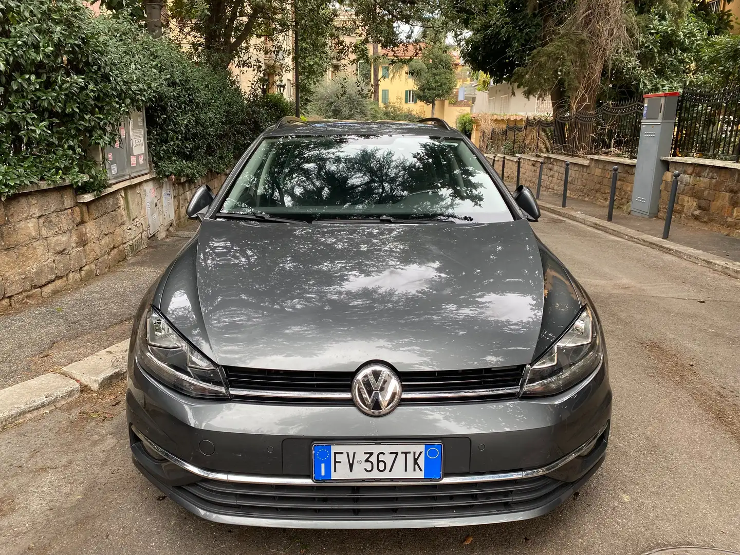 Volkswagen Golf Variant Golf VII 2017 Variant 1.0 tsi Trendline Tech Grigio - 1