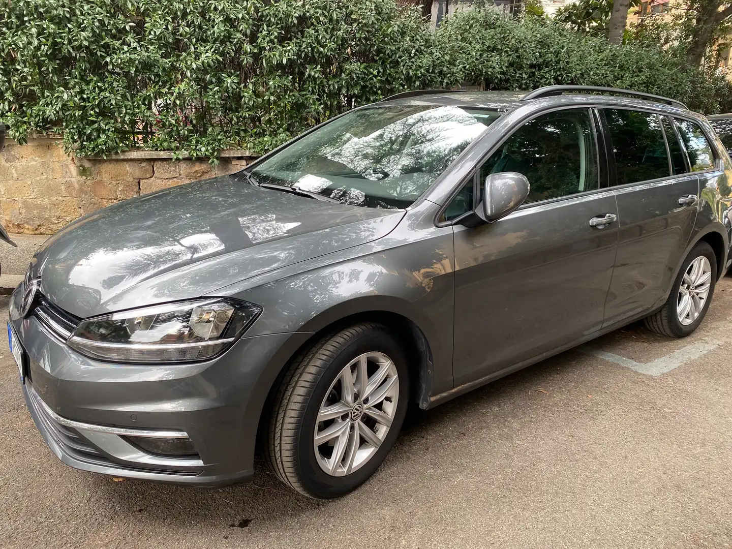 Volkswagen Golf Variant Golf VII 2017 Variant 1.0 tsi Trendline Tech Grigio - 2