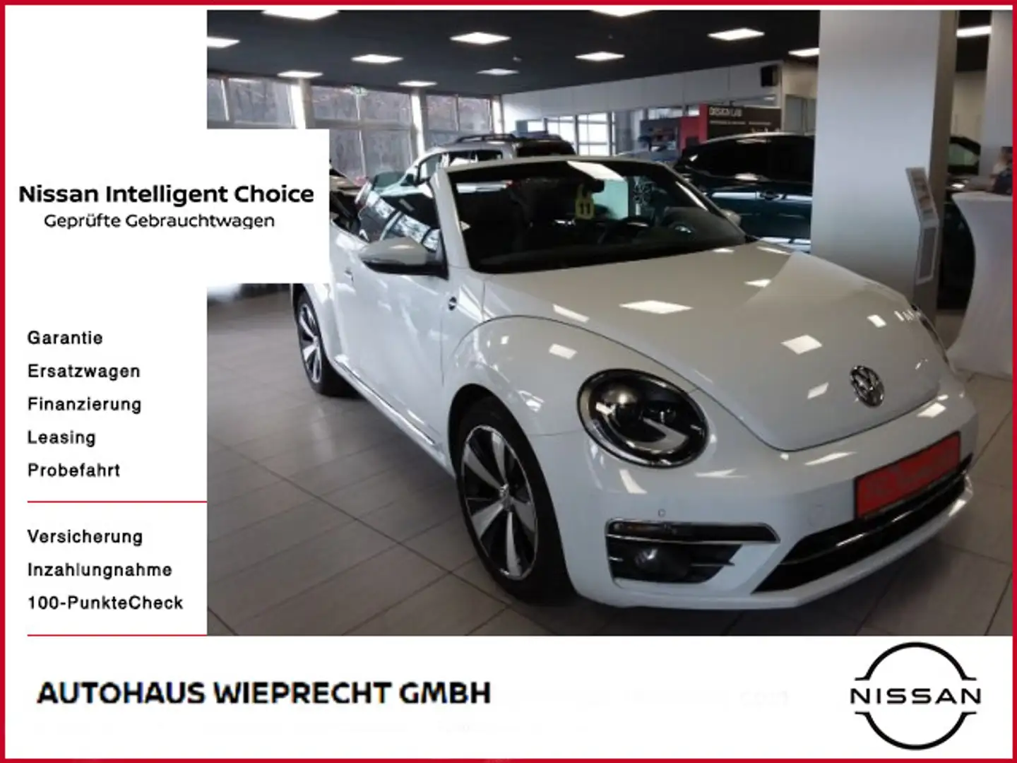 Volkswagen Beetle Cabriolet 1.2 TSI BMT Weiß - 1