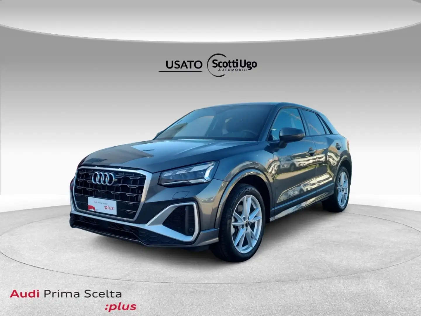 Audi Q2 35 2.0 tdi S line edition s-tronic Grigio - 1