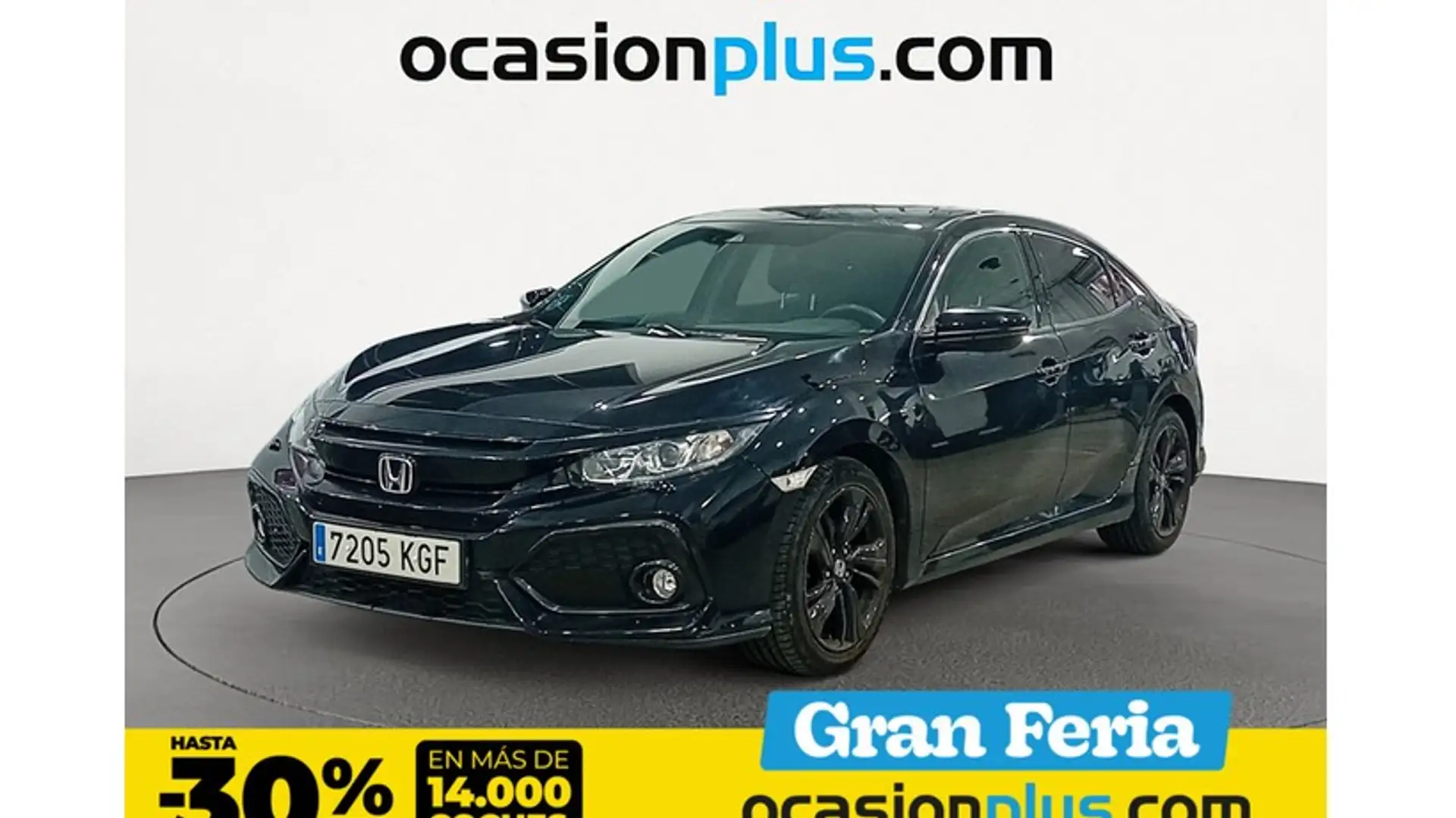 Honda Civic 1.0 VTEC Turbo Elegance Navi Negro - 1
