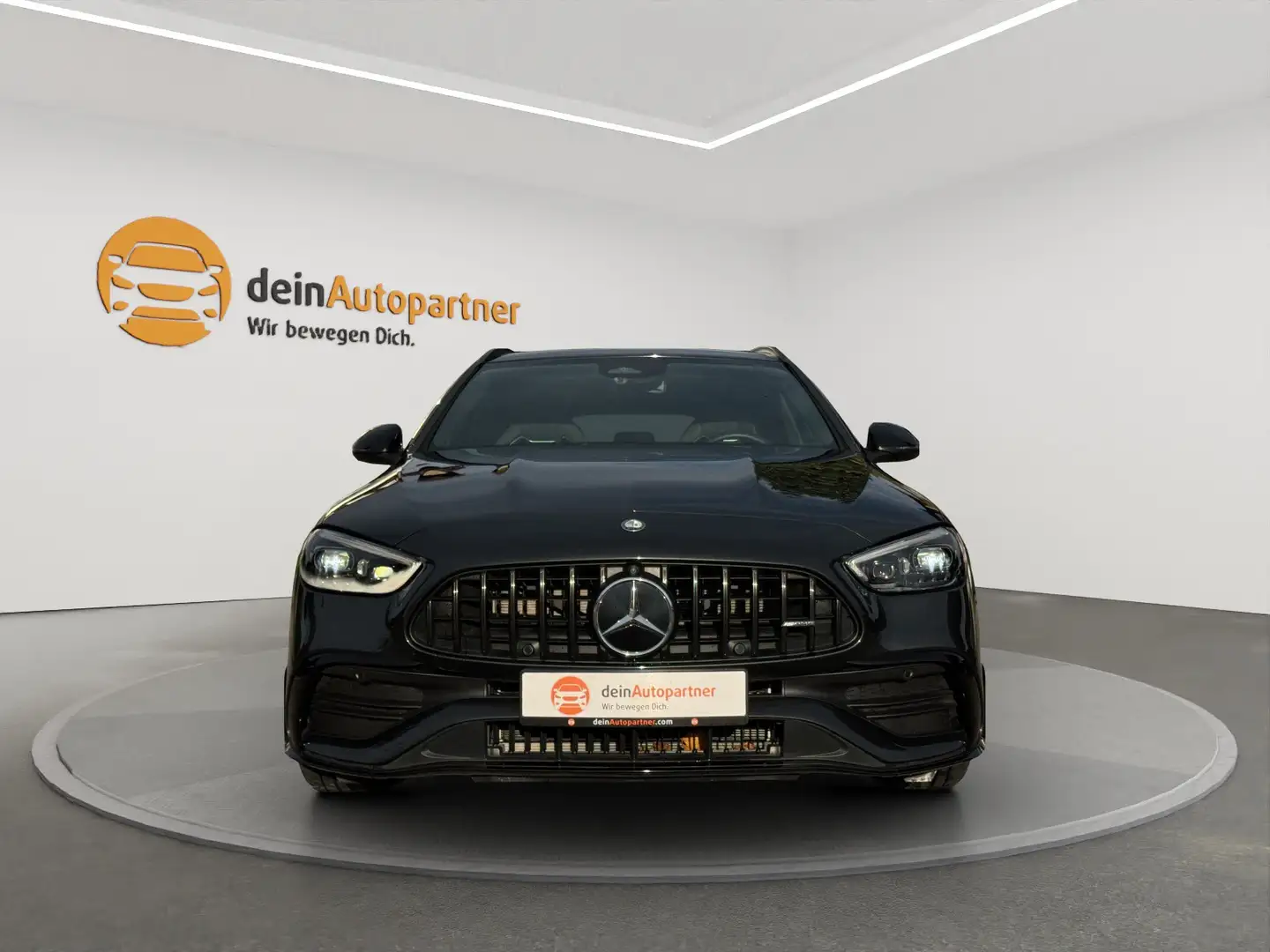 Mercedes-Benz C 43 AMG Speedshift LED/LEDER/HUD/AHK/PANO/RFK/VIRTUAL COCK Gris - 2