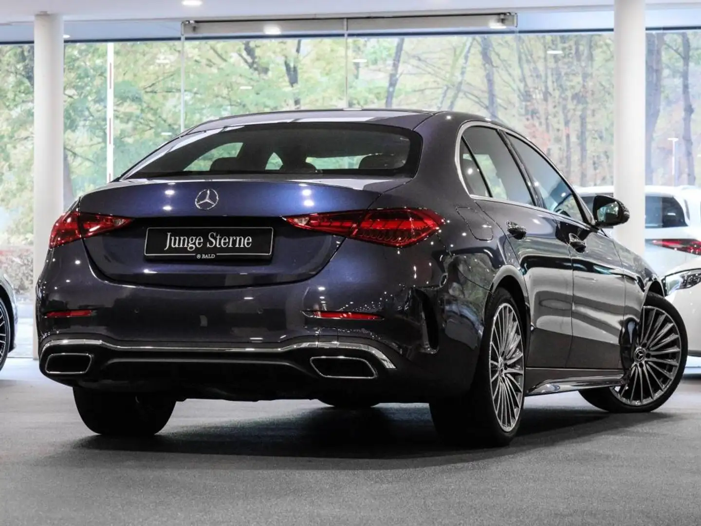 Mercedes-Benz C 300 d 4M AMG-Sport/StdHzg/Distr/360/Pano/Memo Bleu - 2