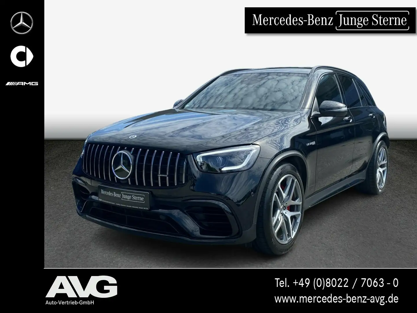 Mercedes-Benz GLC 63 AMG AMG GLC 63 S 4M+ Night Dist MBEAM-LED Memory 360 Schwarz - 1